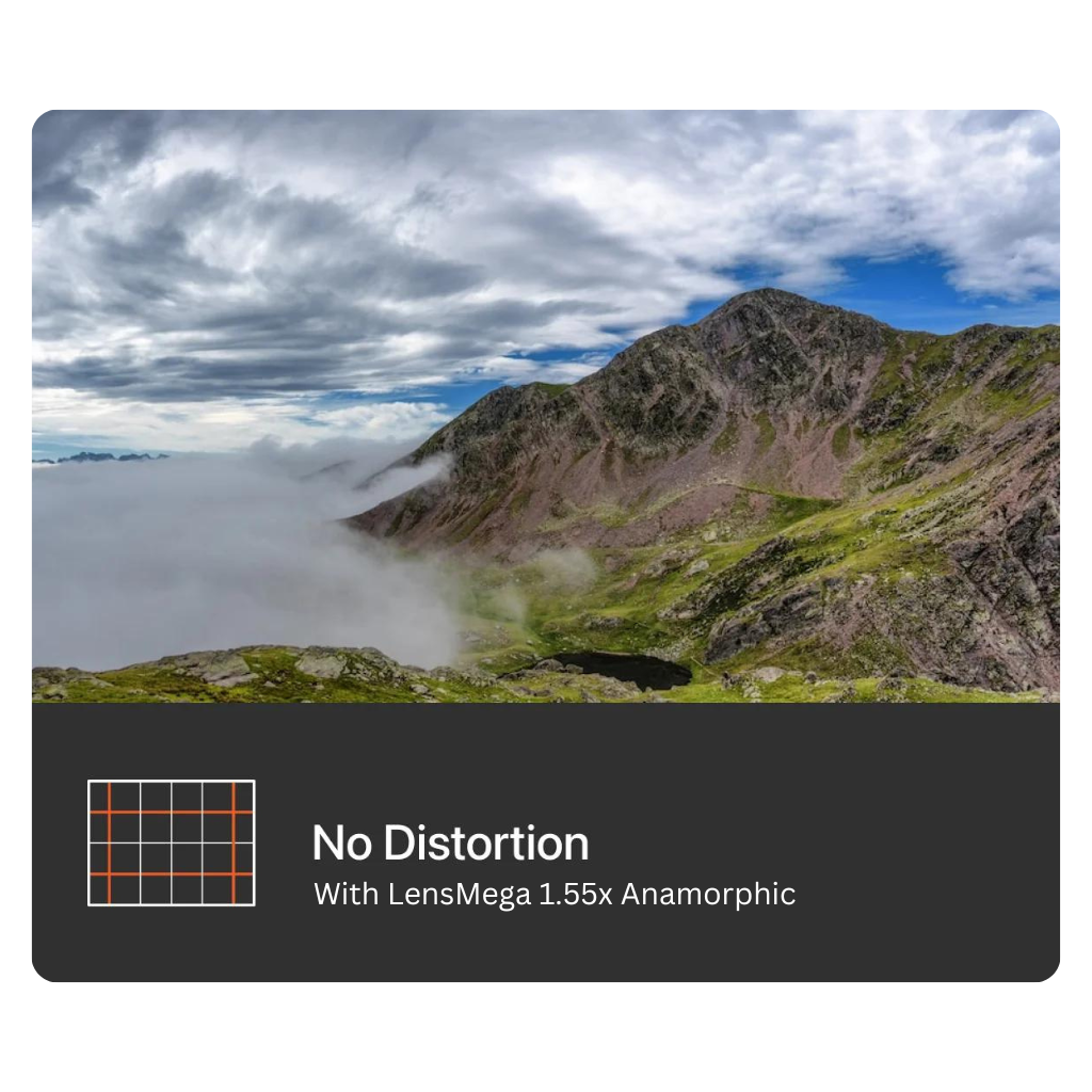 LensMega - 1.55x Anamorphic Lens