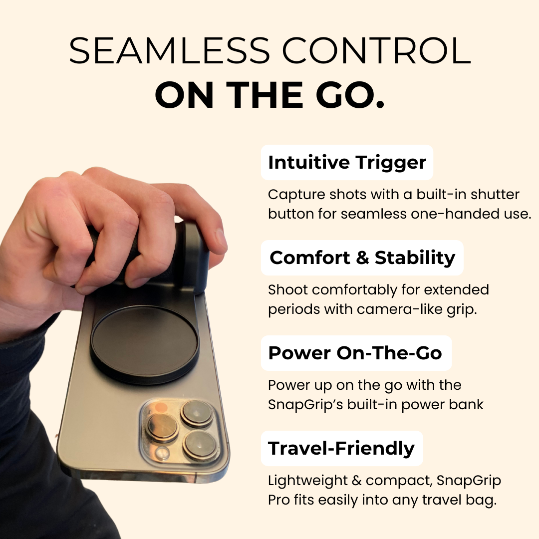 SnapGrip Pro (3 in 1) Mobile Photography Kit