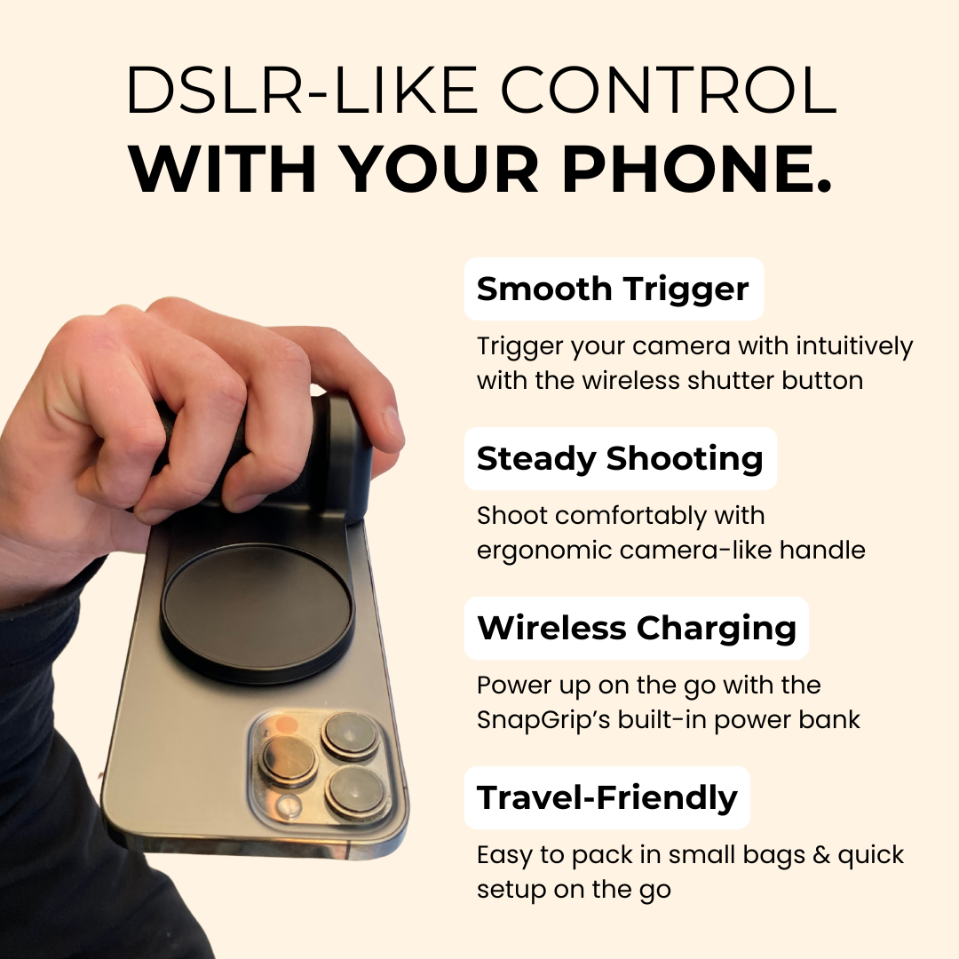 SnapGrip Pro™ - Wireless Charging