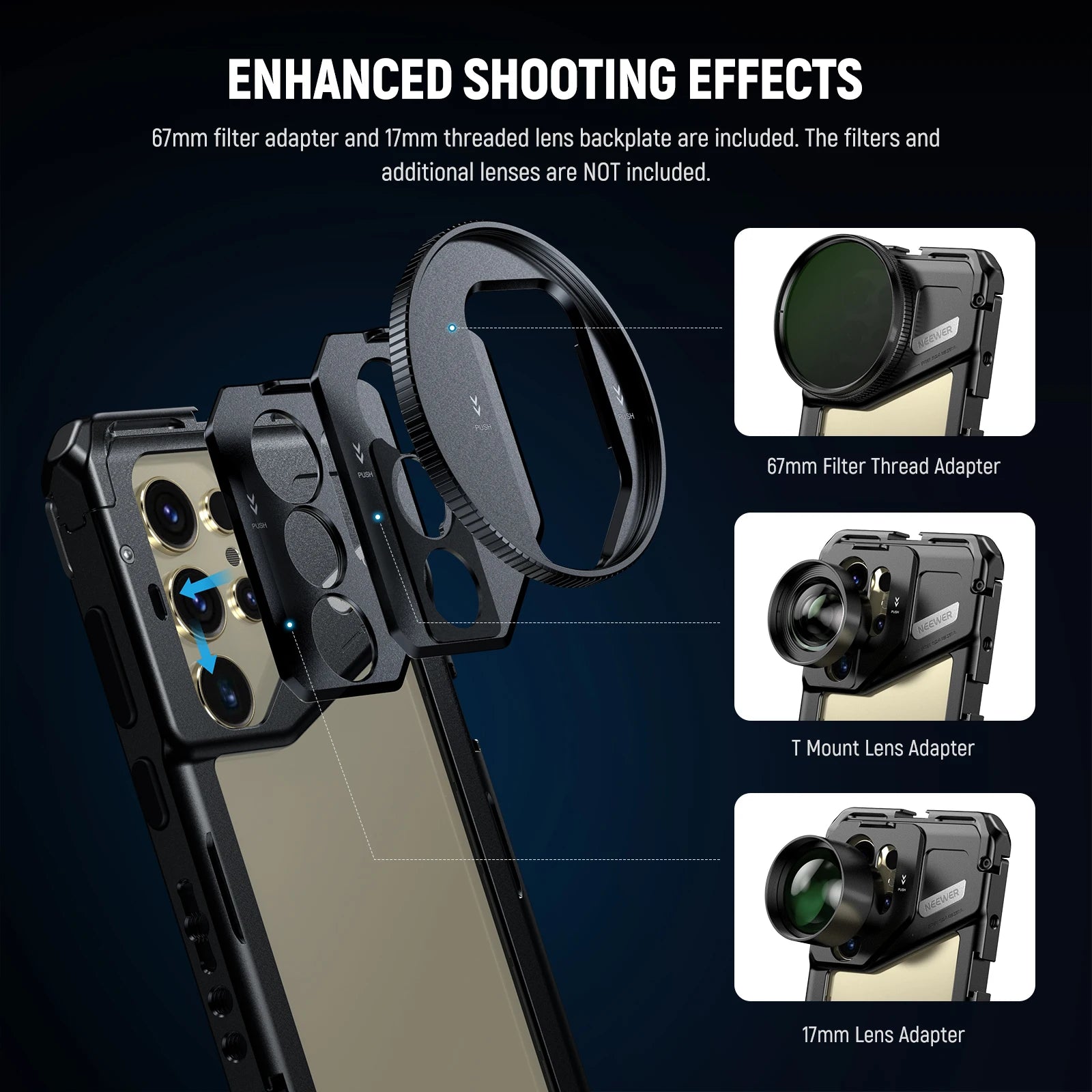 SamSung S24/S23 Ultra Phone Cage