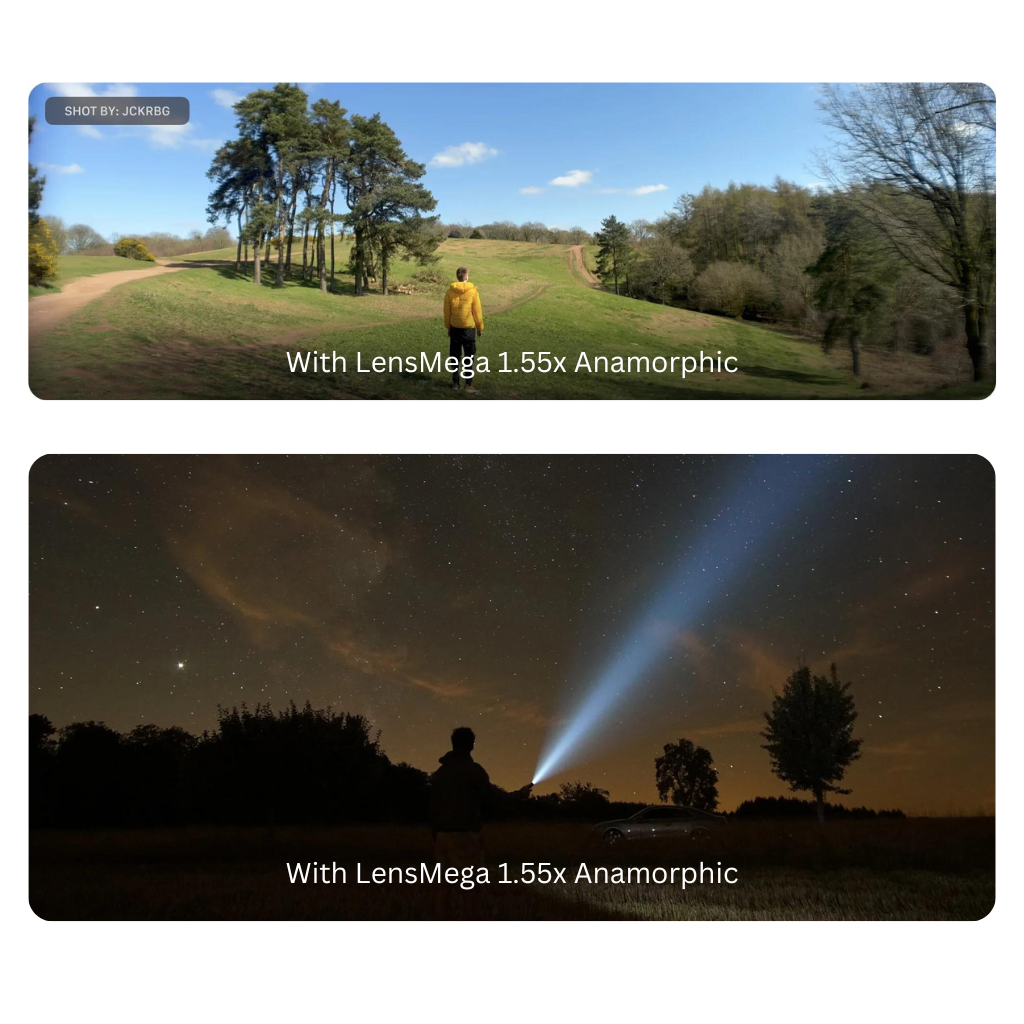 LensMega - 1.55x Anamorphic Lens