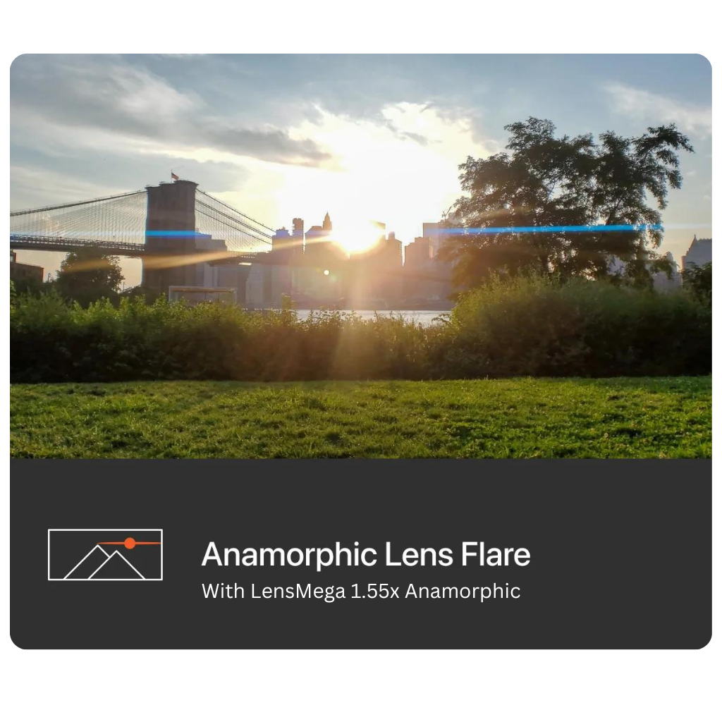 LensMega - 1.55x Anamorphic Lens